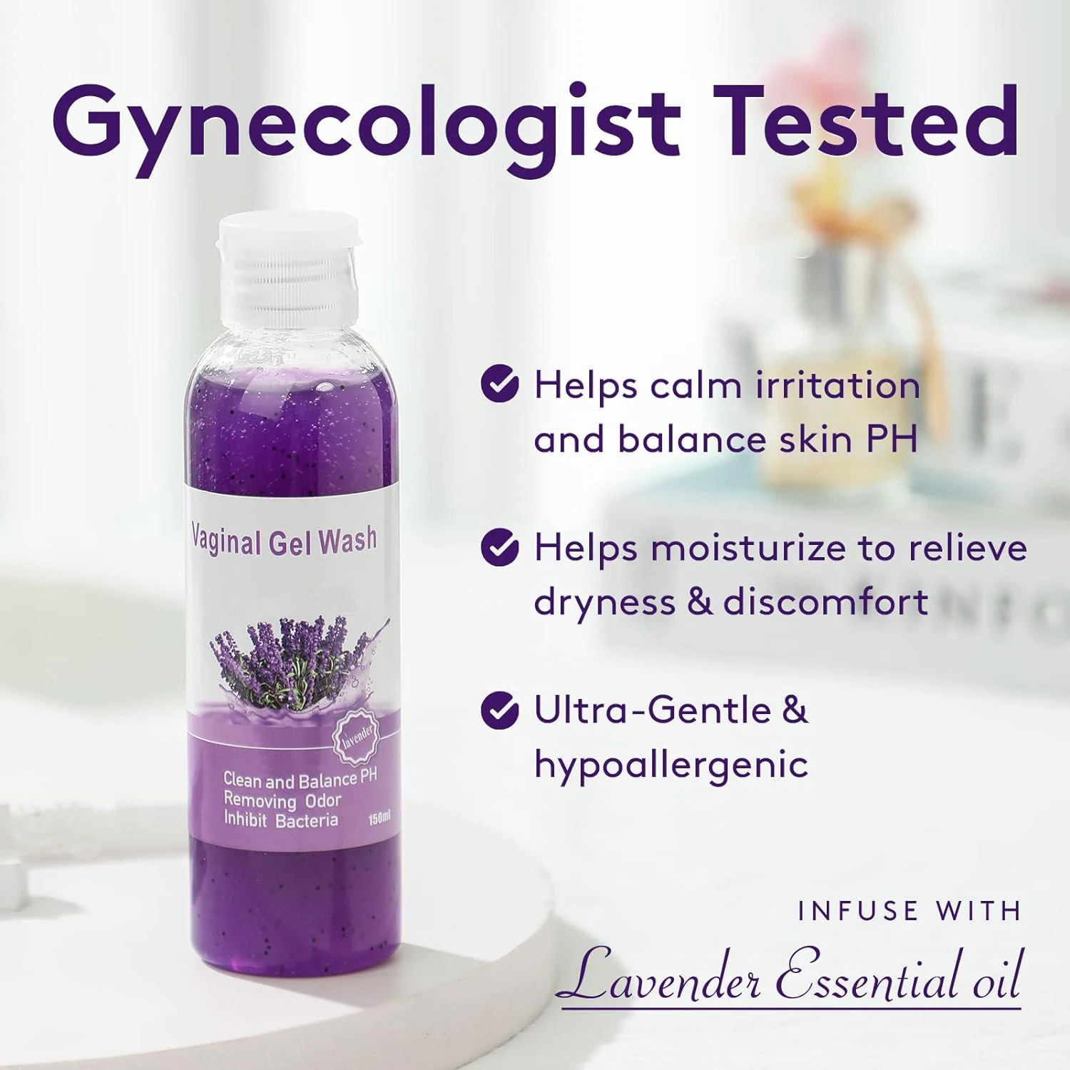 Feminine Wash & Yoni Oil & Yoni Soap Set For Women Vaginal Ph Balance Remove Odor Soap Bar Feminine Hygiene Care Kit