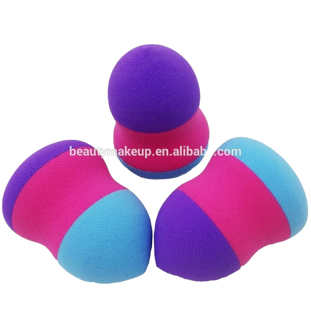 
2020 new Amazon hot-selling beauty egg gourd-shaped happy face sponge makeup sponge latex-free material wholesale 