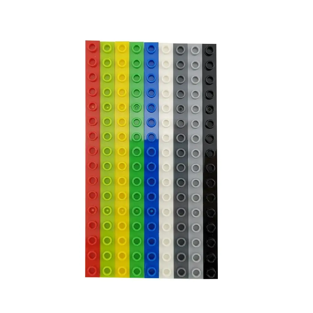 № 3703 из материала ABS игрушечные пластиковые строительные блоки кирпич 1*16 1x16 с отверстиями