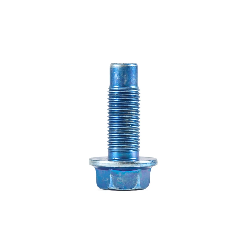 Process M8 M12 M24 hexagon flange bolt. Specializing in selling special flange bolts.