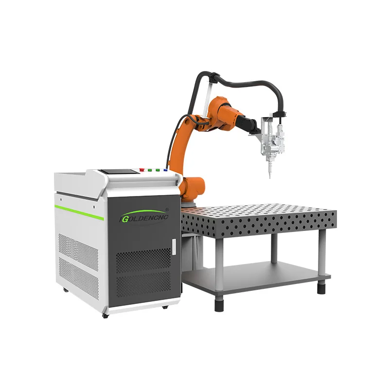 Laser Welder 3000W Automatic Robot Arm Fiber Laser Robotic Welding Machine For Corner Welding