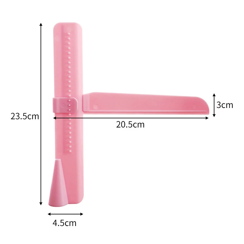 417 Hot Sell Adjustable Height Screed Cream Fondant Cake Scraper Cake Surface Treatment Tool OPP Bag Silicone Cookie Cutter 14g