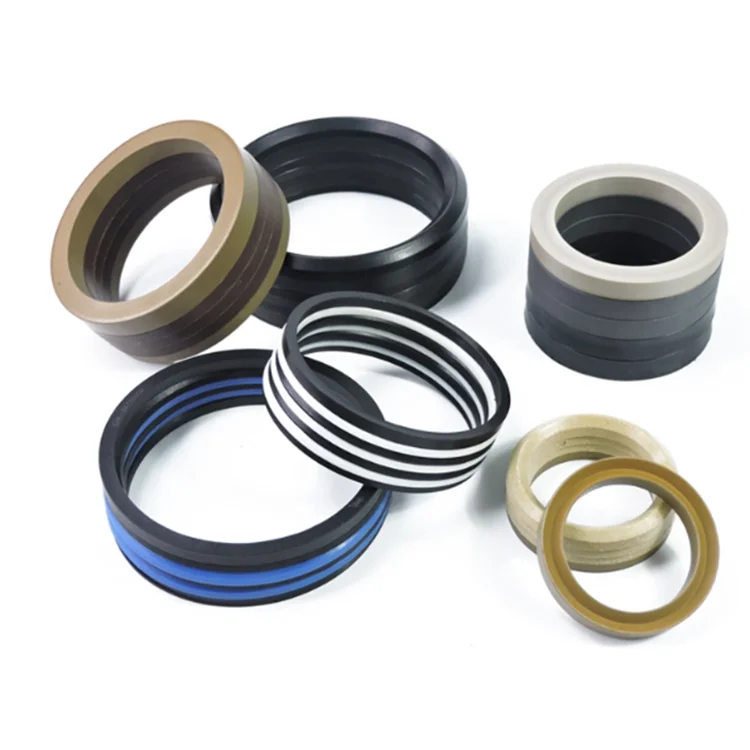 Заводская цена PTFE V-упаковочное уплотнение гидравлическое V кольцо Набор нейлон