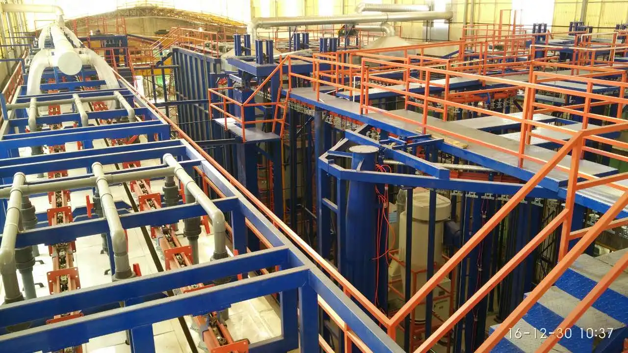 Durable Hot Sell Durable Automatic Powder Coating Production Line