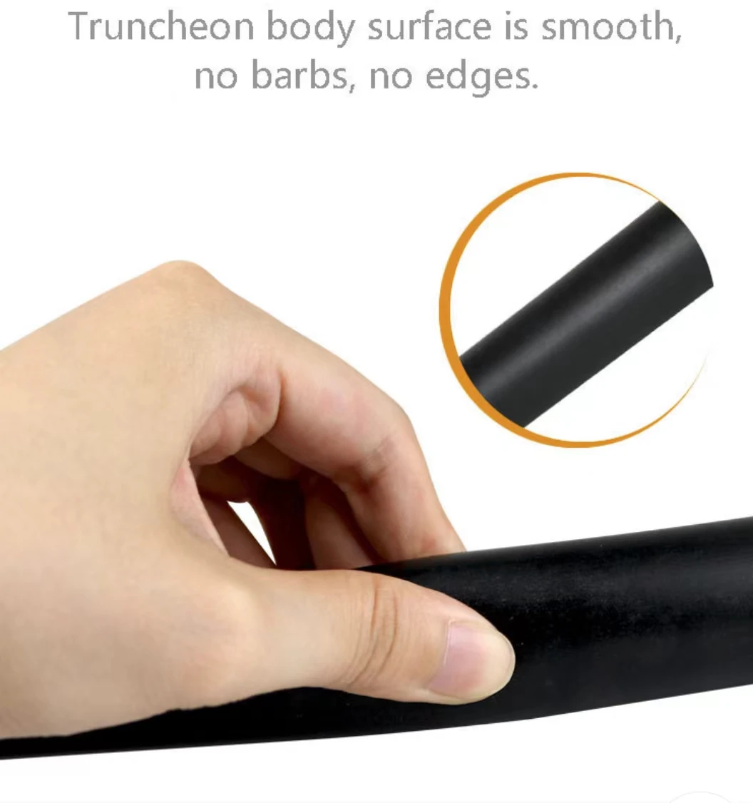 Fitness Equipment Fighting Performance Training Cosplay Toy Safe Soft Empty Rubber Baton