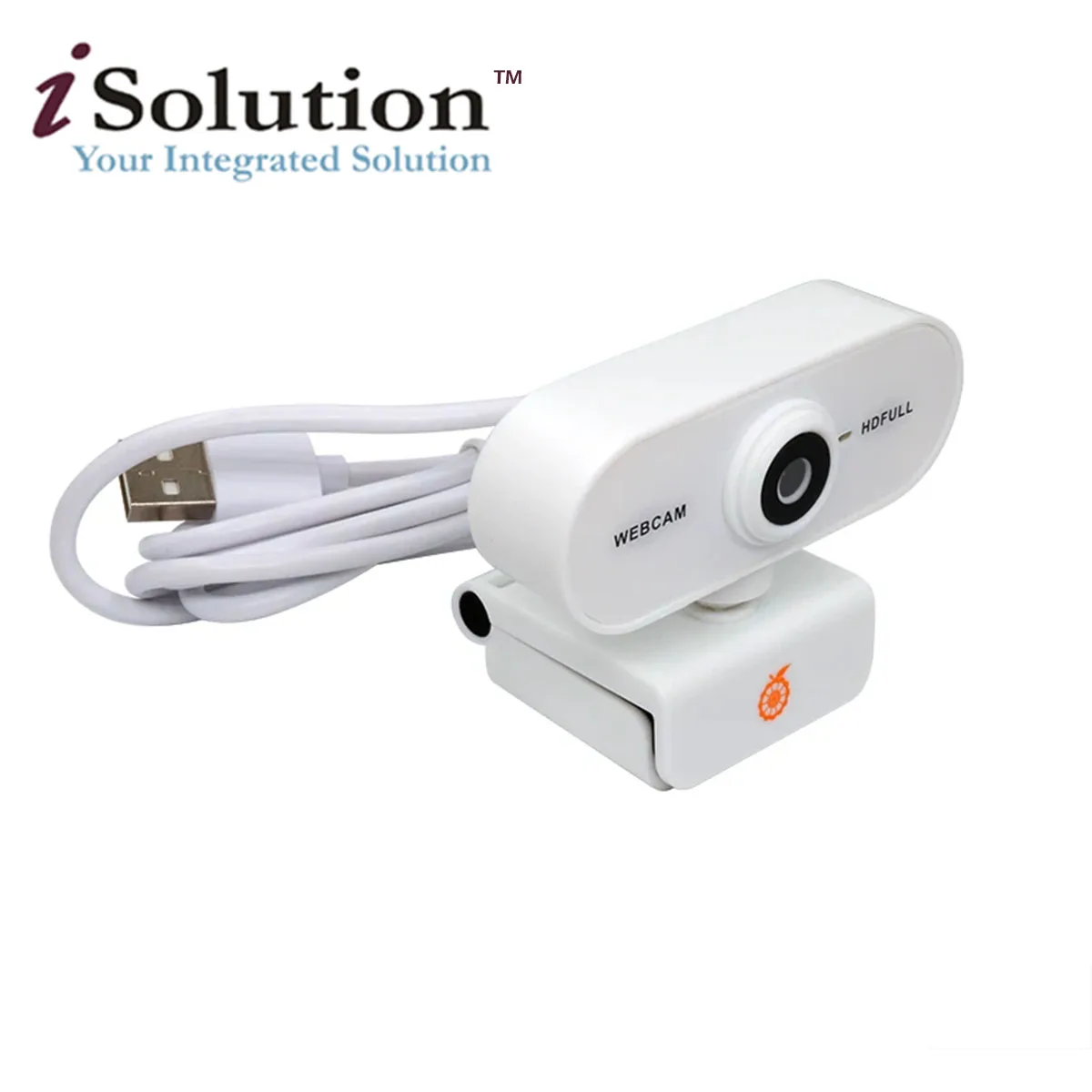Orange Pi 1080P Mini HD Camera 360 Horizontal Rotation with USB Interface Analogue Microphones,Compatible with Win XP/7/8/10 iOS