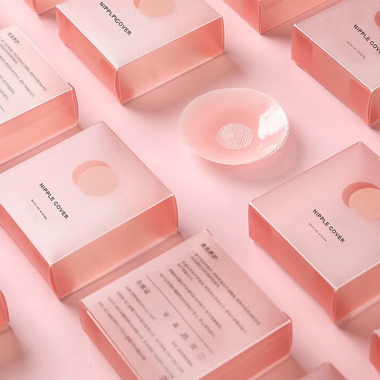 
Nipple stickers female chest invisible bra pads anti-light areola stickers silicone bra cups nipple cover latex pads for bra 