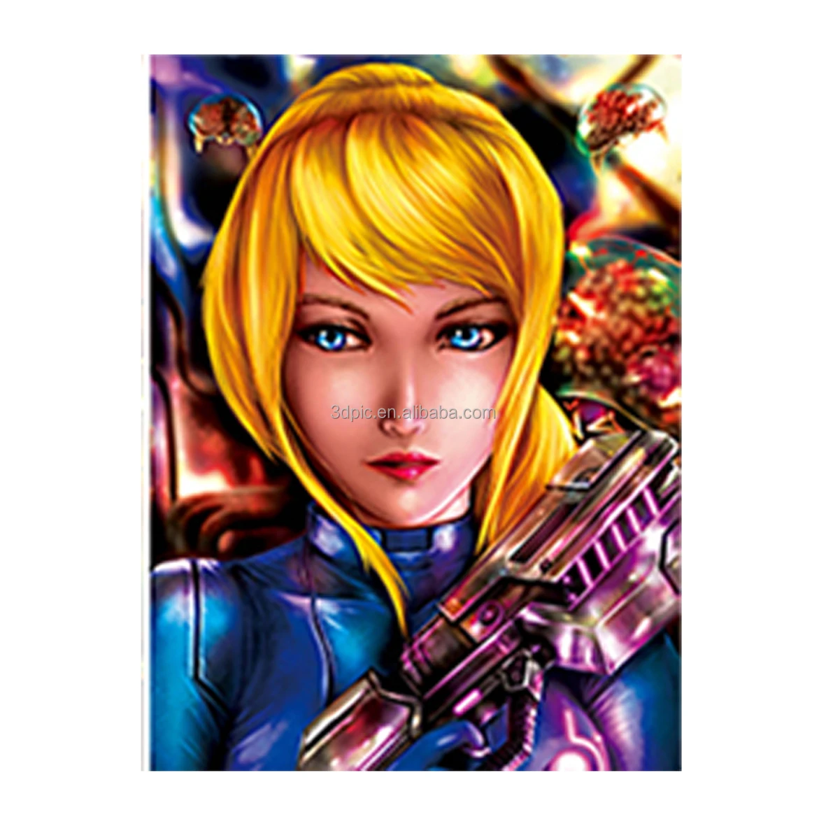 3d flip lenticular anime posters lenticular printing c