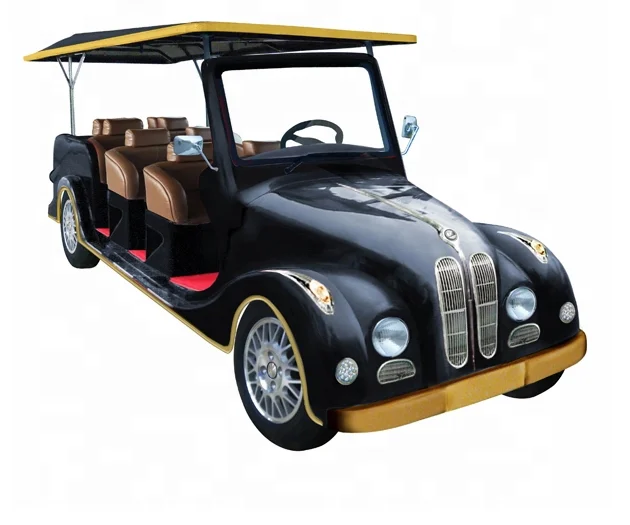 Hot Sales in Stock Electric Vintage Classic Car 72v 4000W New Energy Retro Car