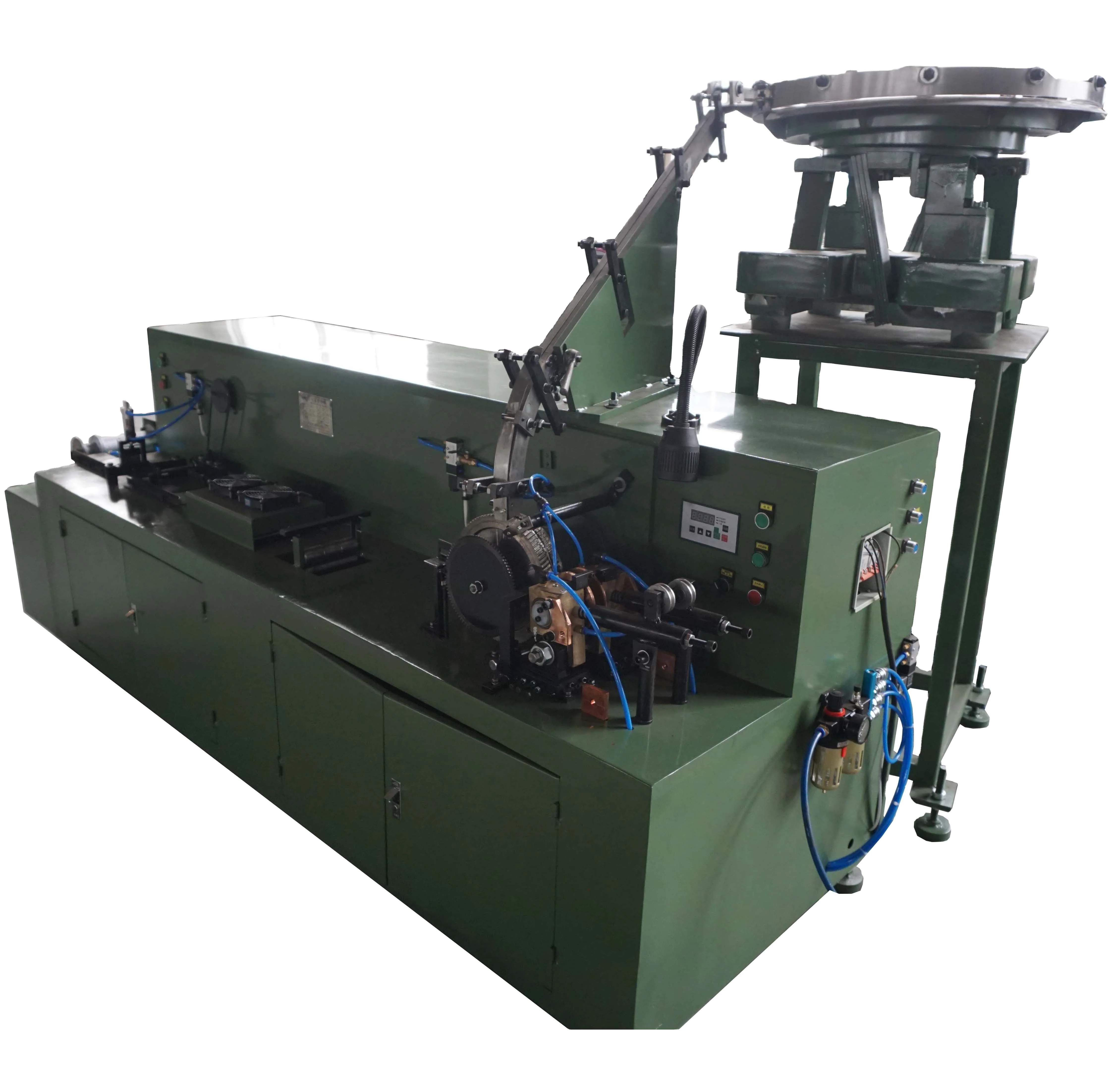High Speed Coil Nail Welding Making Collating Machine Collator/Thread Rolling Machine for Twisting Nail