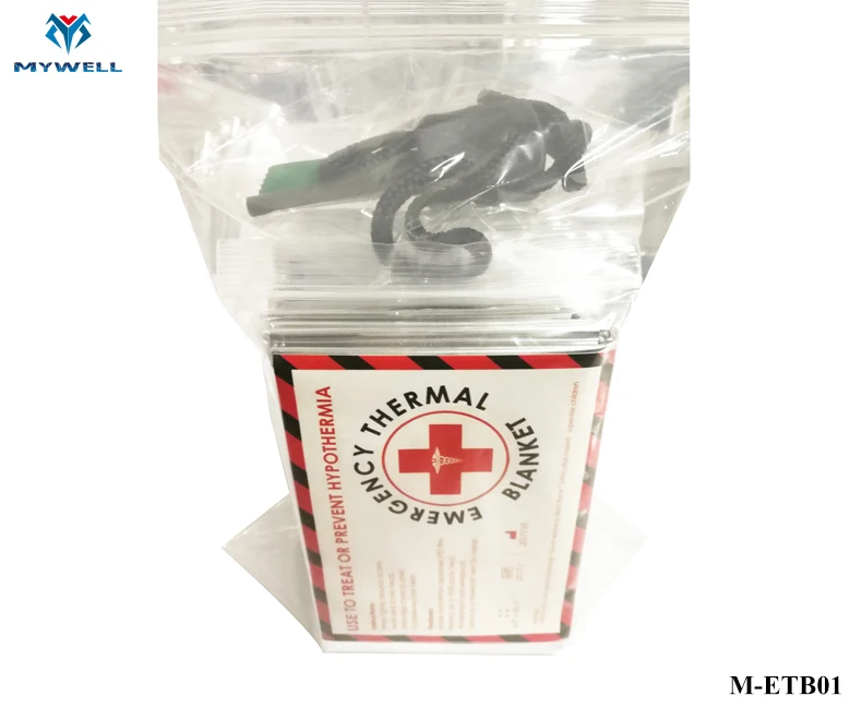 M-ETB01 Customized latest high-tech first aid aluminum foil blanket for assembly camping