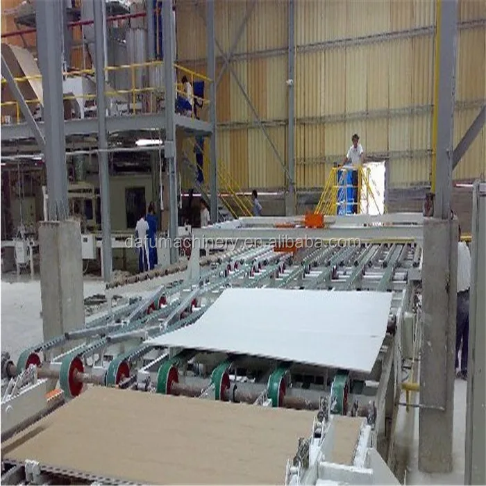 High-output Automatic Cheaper Paper Faced Plasterboard Gypsum Board and Panel Making Machine