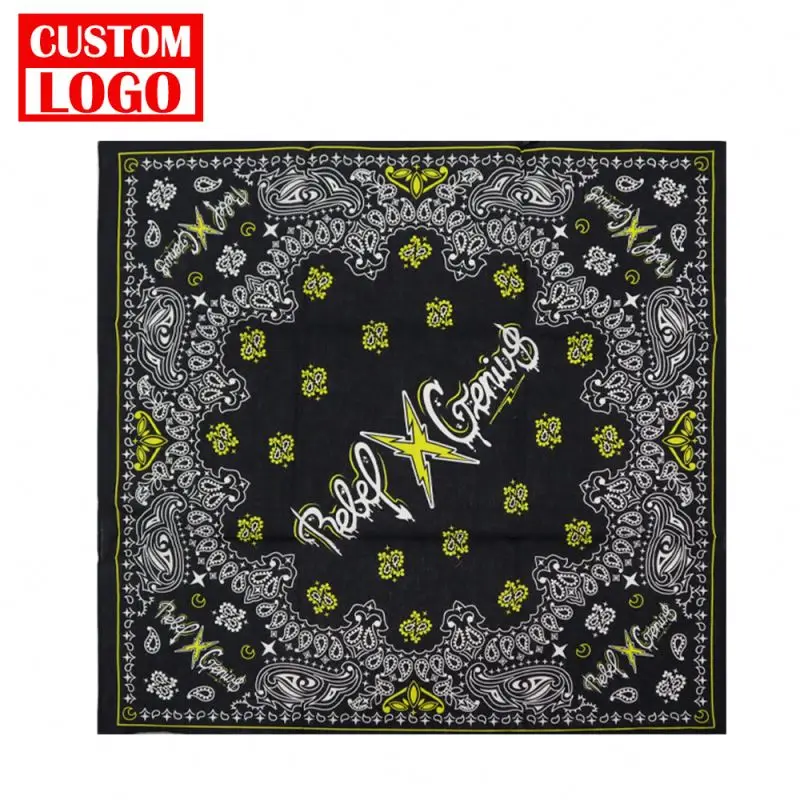 Factory price sportswear canvas fabric extra large bandanas