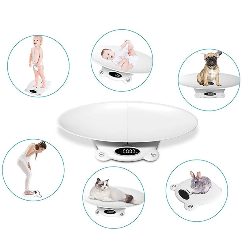 Портативные весы для мамы и ребенка, 120 кг