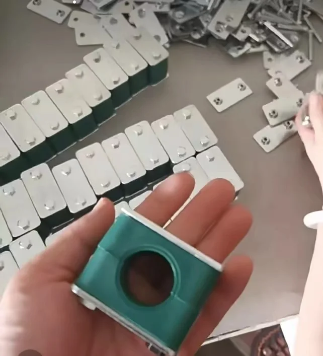 High Quality Stuff Standard Din 3015 Hydraulic Pipe Clamp light duty Fasteners PP Pipe Clamps Nylon hose clamp