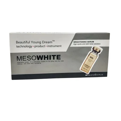 Best selling Permanent meso glow face cream Make Up Beauty Liquid foundation  skin whitening Brightening meso white glow Serum