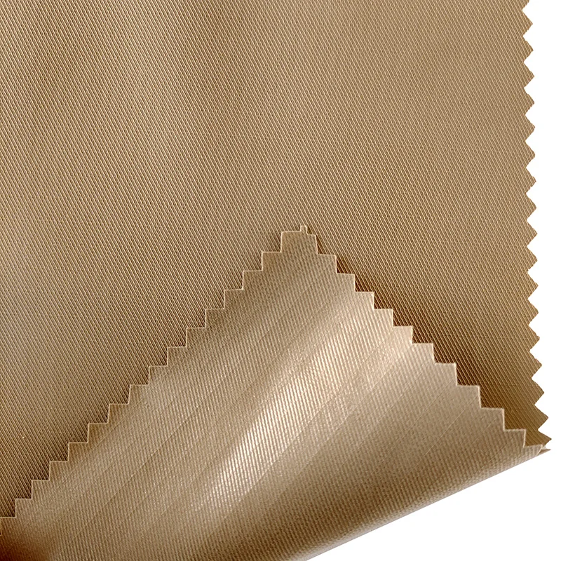 Wholesale Athletic Jackets Fabric 84 Nylon 16 Spandex Twill Checkered Nylon Ripstop 4-Way Stretch TPU Coated Fabric