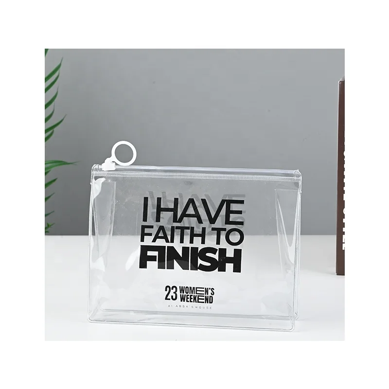 Laser PVC Holographic Travel Makeup Bag Shiny Iridescent Striped Design Zipper Cosmetic Bag for Girls Fashionable Style