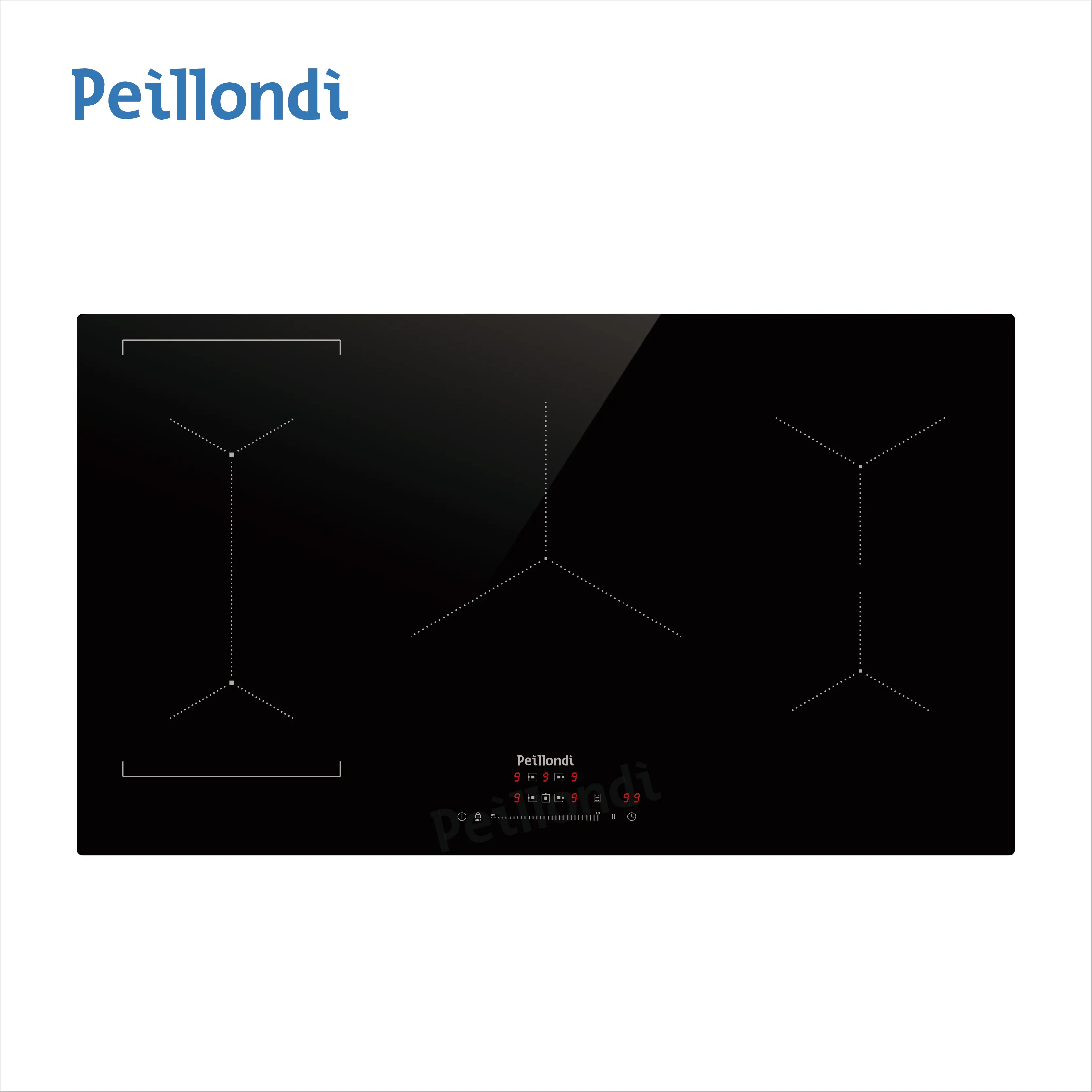 90cm BBQ Grill 7200W / 10500W  Quick boil good rice CE Inmetro SAA GS 5 burners electric stove cooktop built-in induction hob