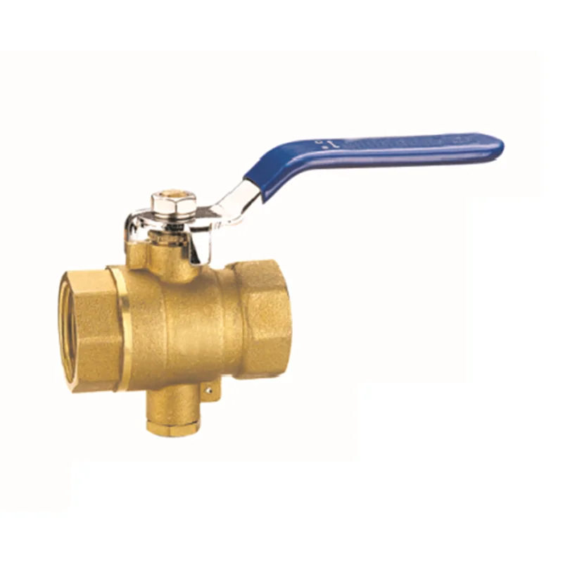 3/4-Inch 600 WOG FNPT Heavy Duty Full Port Brass Ball Valve FIP Threaded npt Internal Thread thermo valve radiator design