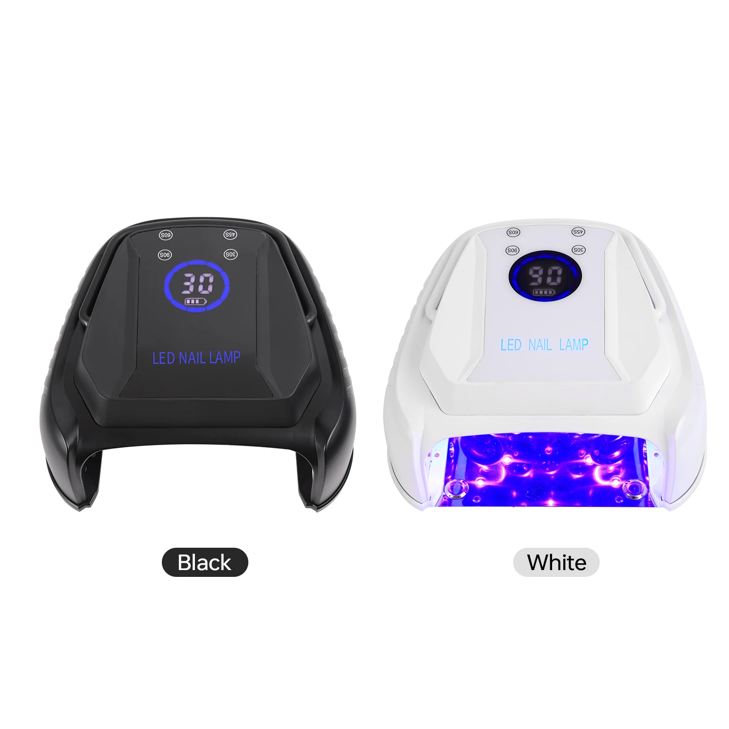 IPHF 2024 2 in 1 UV LED Nail Lamp Professional Fast Curing Gel Nail Light for  Home Nail Salon Manicure