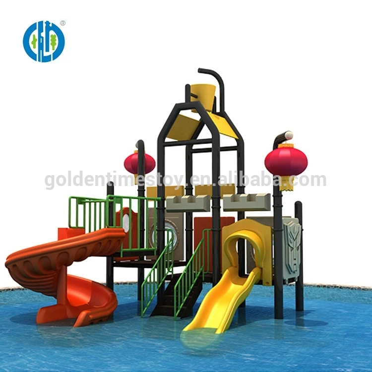 outdoor swimming pool plastic kids water park outdoor playground