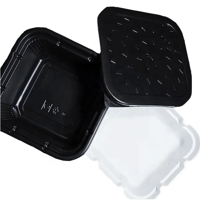 
safe take away stable lunch bento box portable food grade king cake box for cookies 