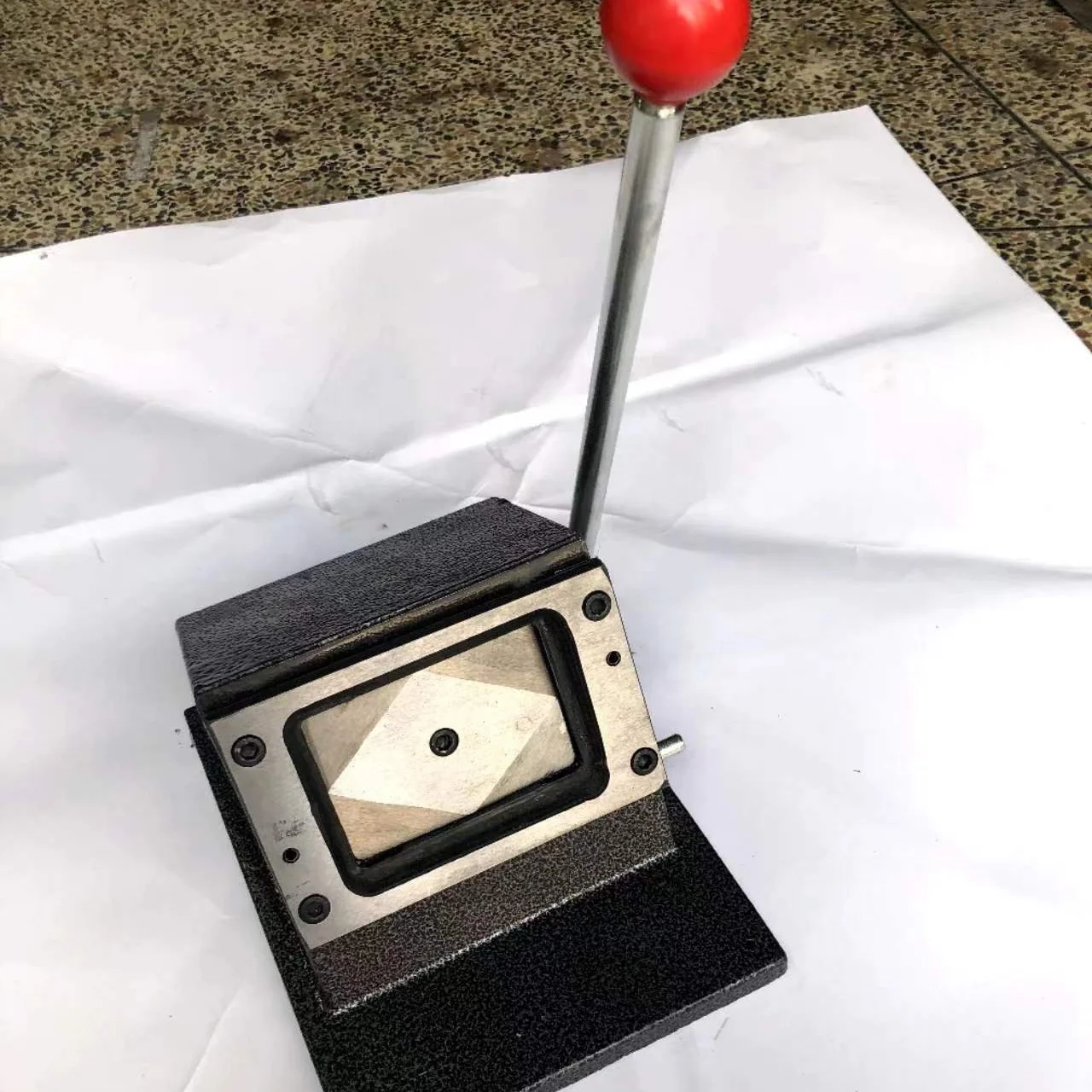 custom shape paper cutter manual card die cut  id card cutter from china Card cutter machine