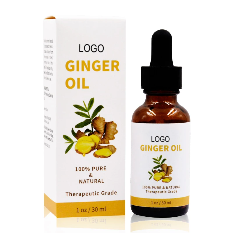 Slimming Oil Abdominal Toning Massage Natural Plant Ginger Oil Lymphatic Drainage Massage