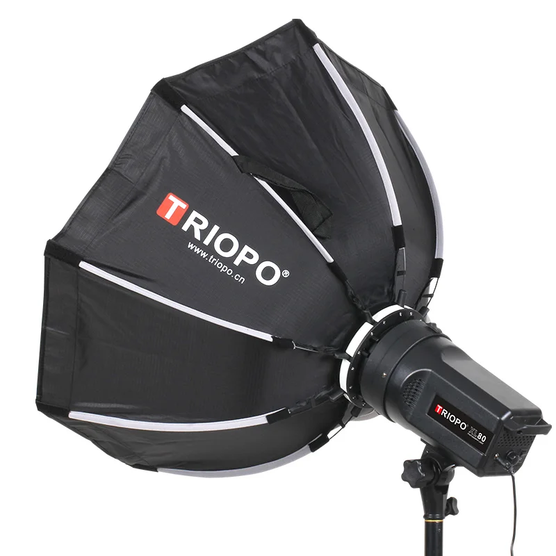 Triopo  Foldable Collapsible Beauty Dish Light Softbox for Godox lights