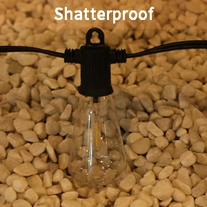 48ft/15m Holiday Wedding Smart Led Tree Decoration String Lights Outdoor Waterproof Party Lights Christmas Lights For Outdoor