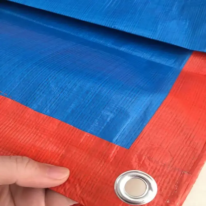 HDPE Tarp Cover High Quality Direct from Vietnam Factory Waterproof Blue Orange Tarpaulin Roll Other Fabric PE Coated Eom-tarp