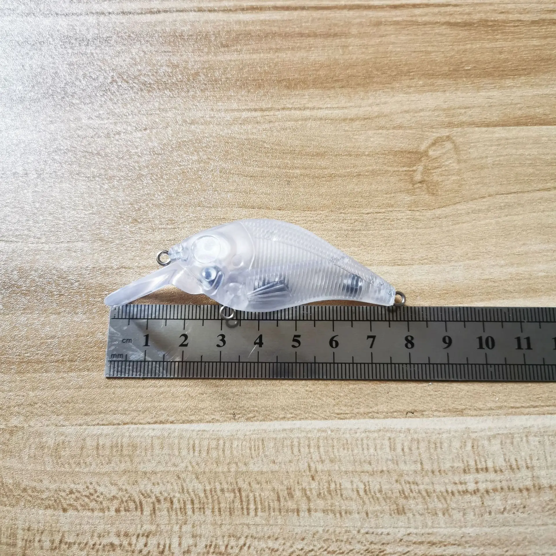 Unpainted Fishing Lure 75mm 9.2g Blank Crankbait Lure Body Unpainted Lure Blanks Pesca