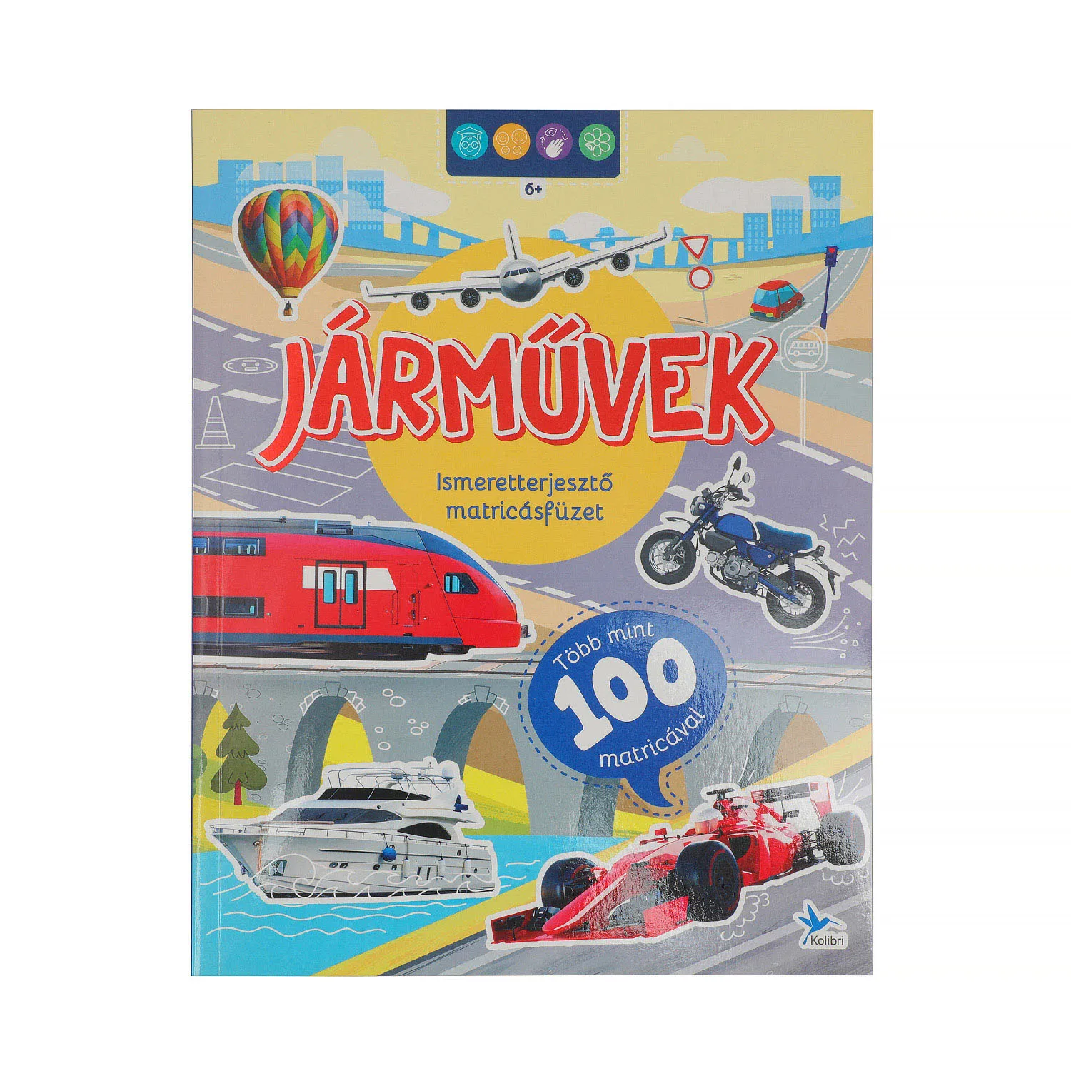 Children dress up paper toy photo book with sticker printing service