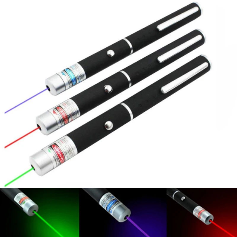 Цвета-красный, синий, зеленый лазерный указатель лазерная ручка 650nm 405nm 532nm Зеленая лазерная указка игрушка для кошки