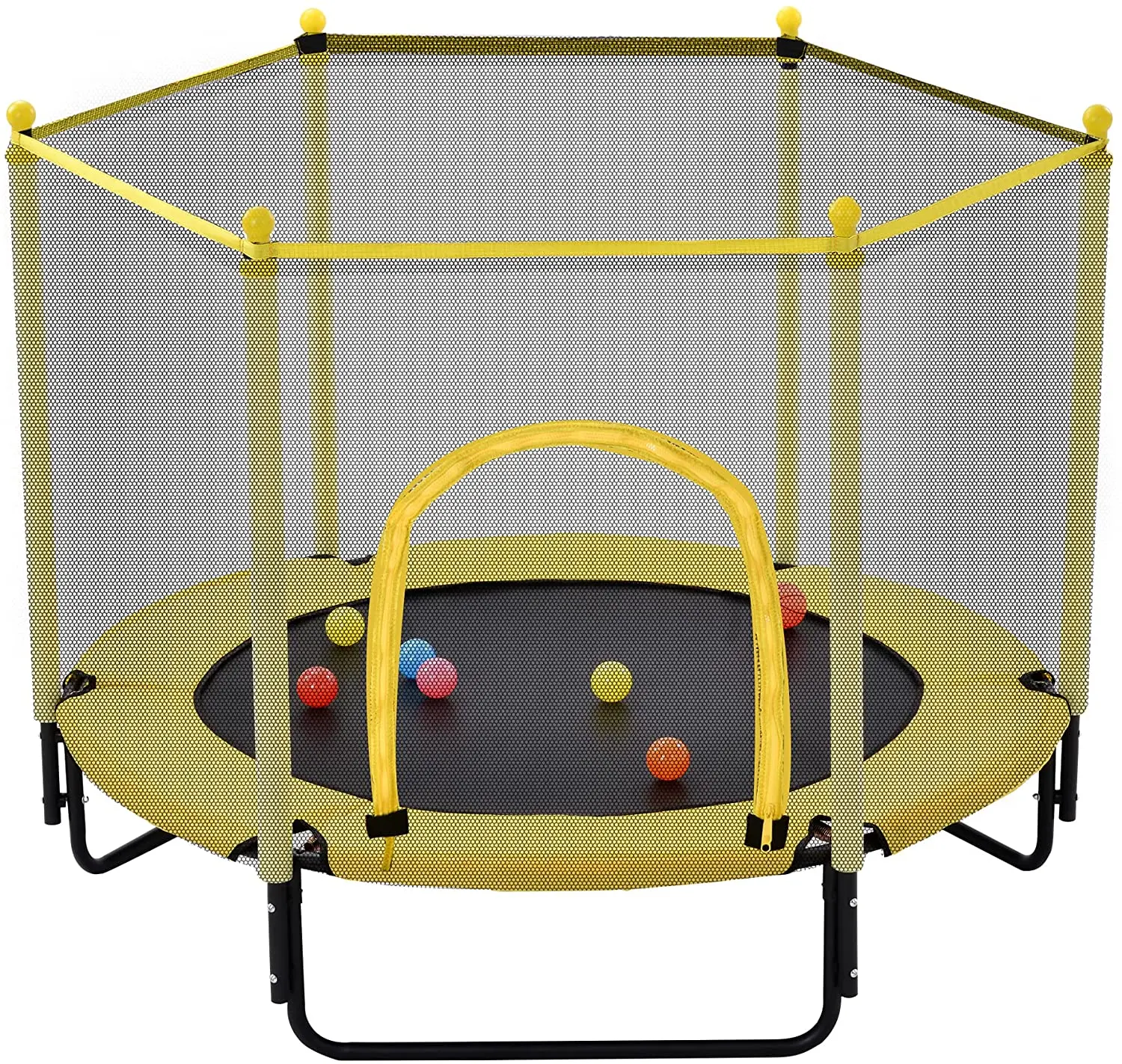 Factory Custom size large trampoline with net for outdoor park