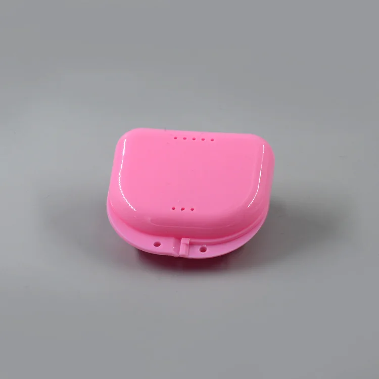 OEM Logo Plastic Orthodontic  Invisible Storage Box