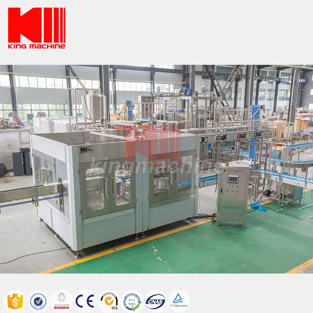 King Machine automatic fruit coconut water juice filling packing machine