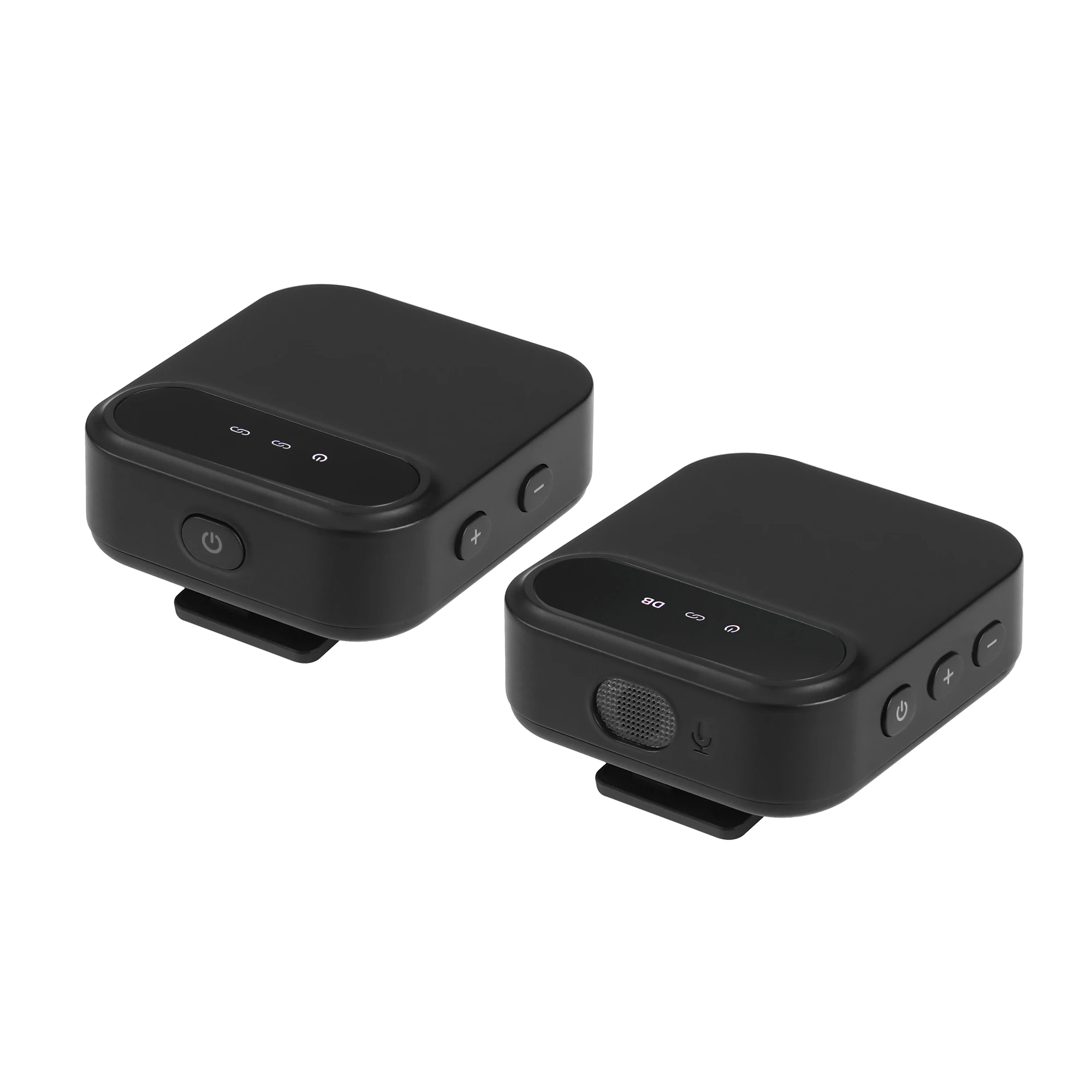 2022 clip on lapel microphone with noise reduction wireless lapel microfono for iphone karaoke microphone for tablet pc