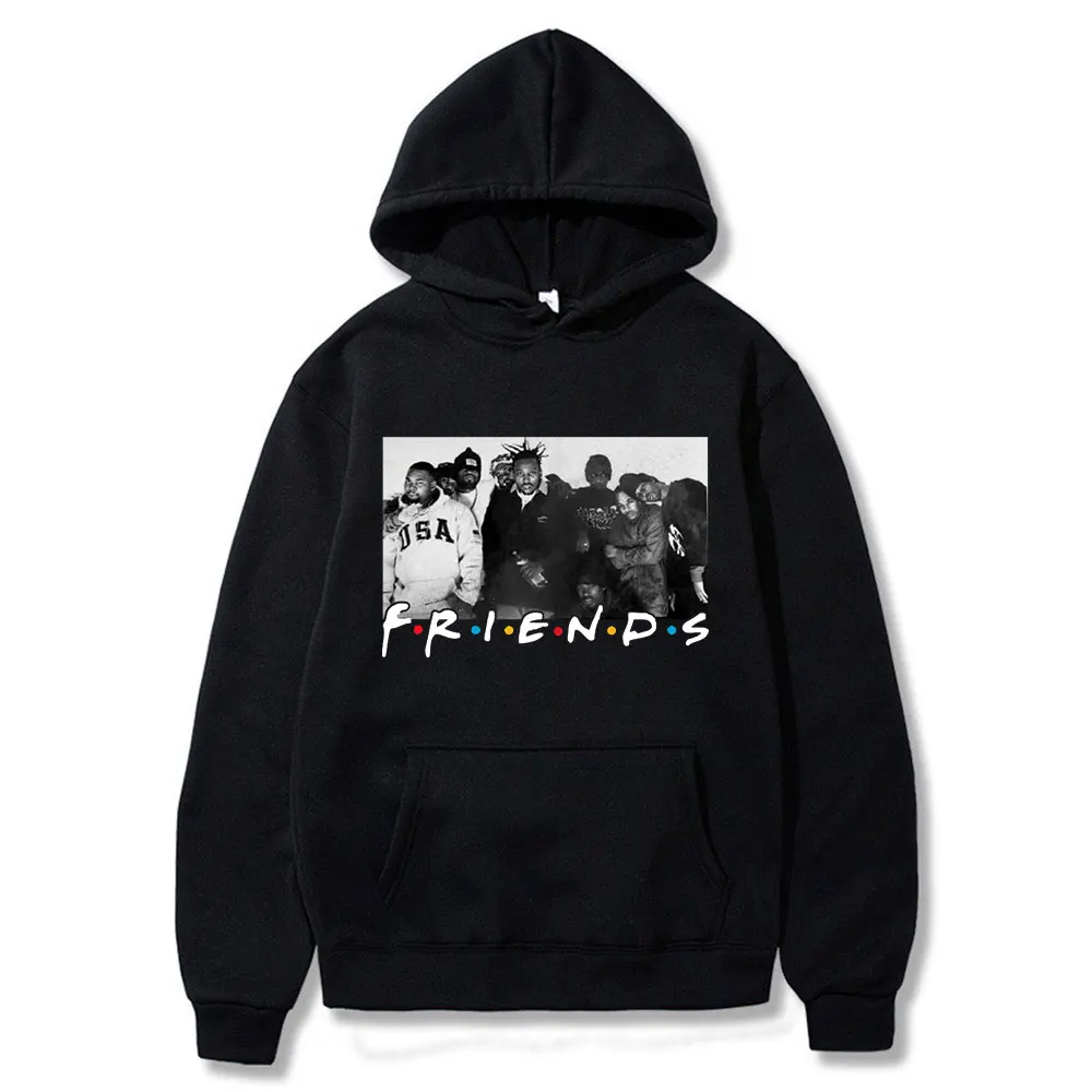 
Friends Men Women Hoodie Hip Hop Design Hoodies Fans Hooded Long Sleeve Sweatshirt Rap Music Tops 