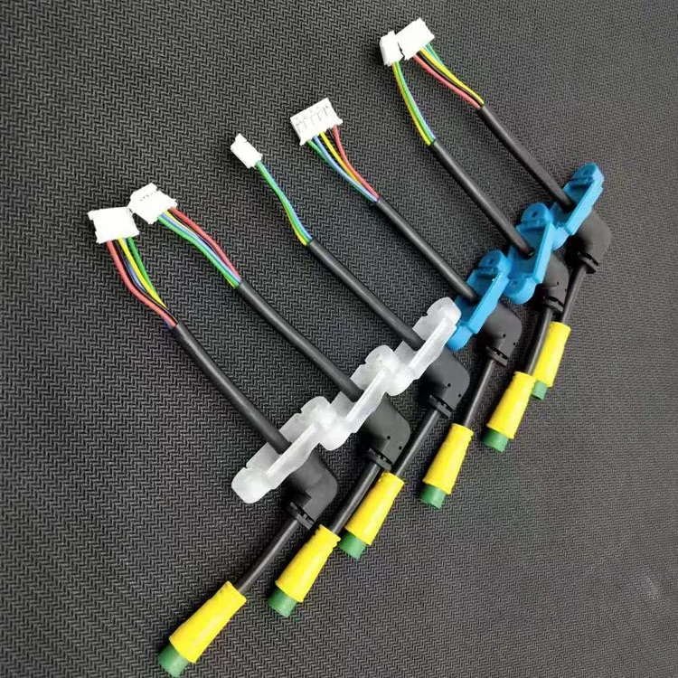 Custom made female male 5 pin electric scooter waterproof Wire Harness connector