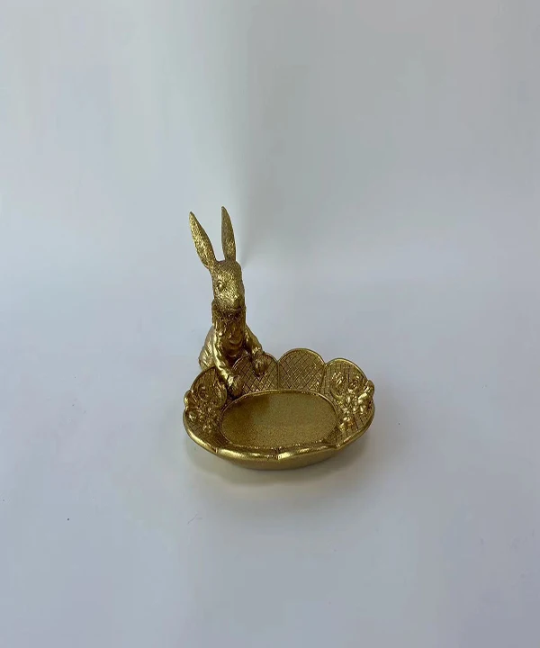 Decorative Bunny Resin Modern Resin Easter Bunny For Home Decor