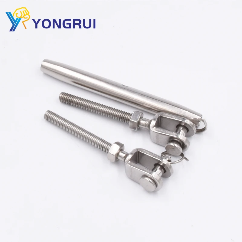 Hot Sale Sturdy 304 Stainless Steel Closed Body Cable Adjuster Steel Wire Tensioner