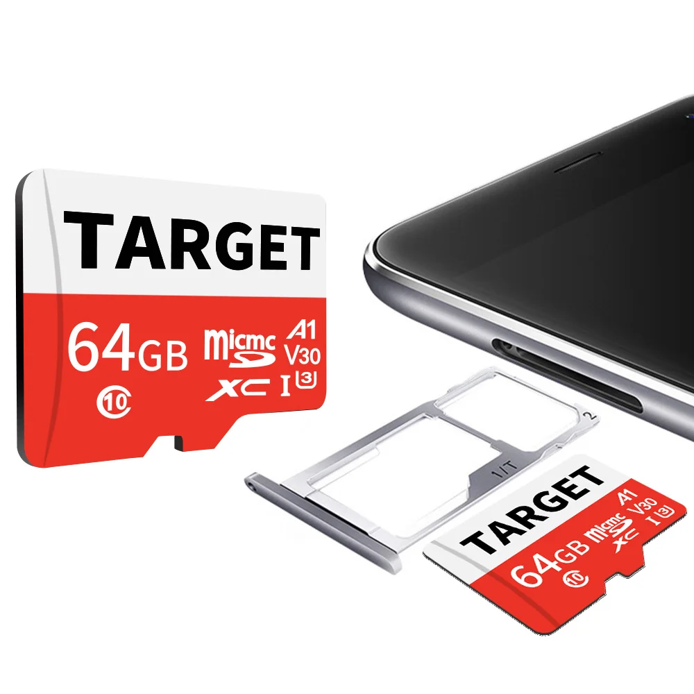 TARGER 64GB 128GB 256GB 512GB class 10 tf card mini SD Cards Memory Card for ip camera car navigation
