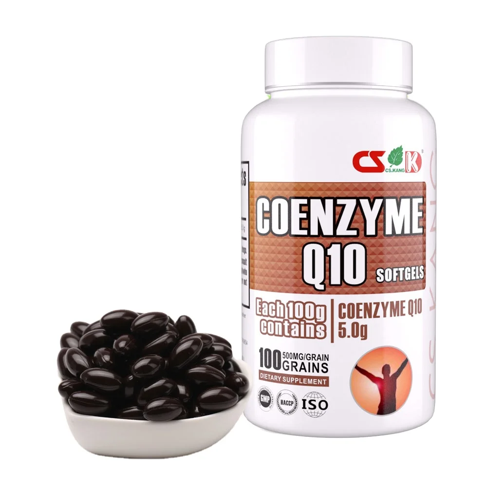 Wholesale Price High Quality Support Heart Health Fight Headaches Coenzyme Q10 Soft Capsule