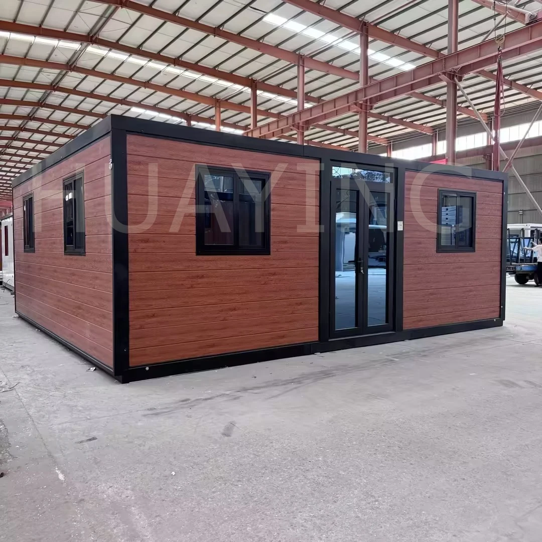 20ft/40ft flat roof prefab foldable container expandable house tiny home inside height 2.4m-KT