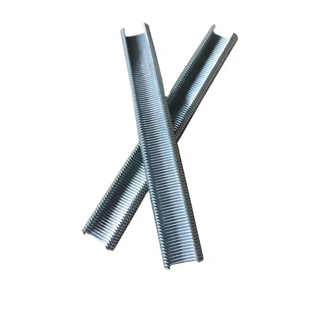 Foshan Ryson Galvanized Wire 15GA Staples Bostitch C24 Hog Ring Nails C-Clips for Pocket Spring Matress