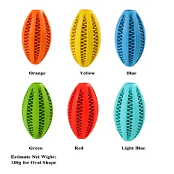 Rubber Pet Cleaning Balls Toys Ball Tooth Balls Food Interactive Pet Dog Chew Toys