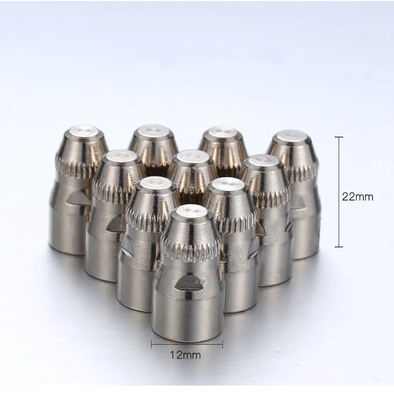 high fine precision cutting electrode and nozzle plasma consumables for plasma cutting machine