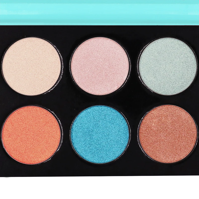 2021 High pigment 6 color eye shadow palette factory price for your selection with no brand with private label
